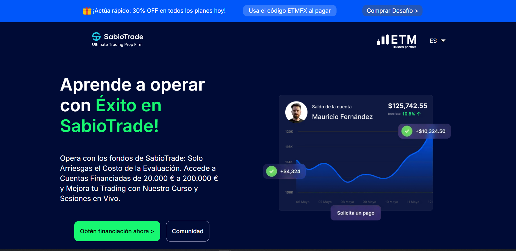 SabioTrade - Trading platform